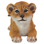Image Thumbnail for TIBESTI LION CUB STATUE